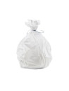 Sac à déchets sans lien Blanc 20L pour poubelle sanitaire - Carton de 1000