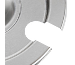 Stainless steel slotted cover for 3-quart inset