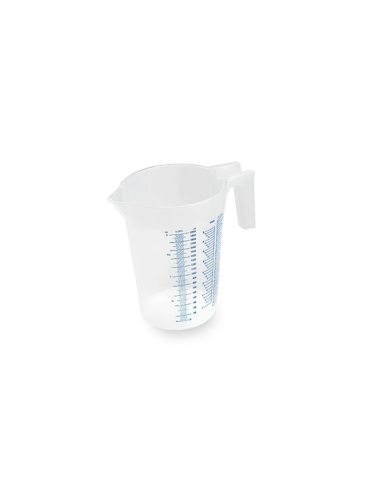 Thermohauser 2L plastic measuring jug with handle