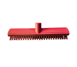 25cm \"Brosshygien\" scrubber - Hard Fiber - Red