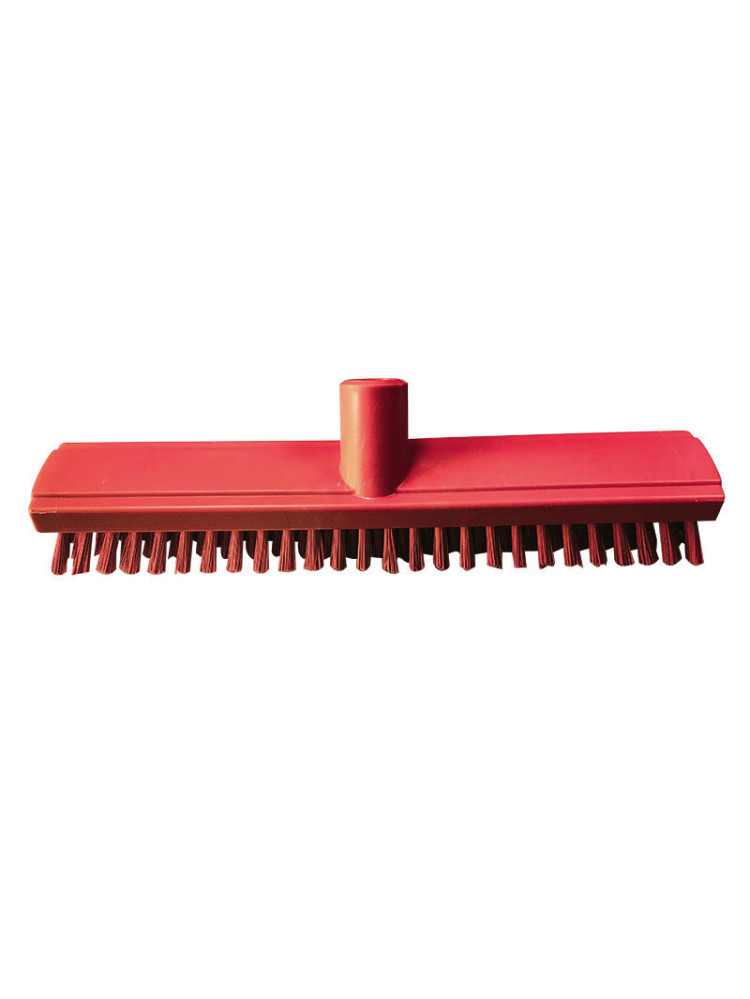 25cm \"Brosshygien\" scrubber - Hard Fiber - Red