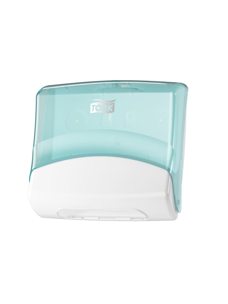 Wall dispenser for Sheet to Sheet wiping paper - Turquoise - Tork