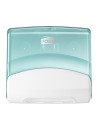 Wall dispenser for Sheet to Sheet wiping paper - Turquoise - Tork