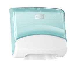 Wall dispenser for Sheet to Sheet wiping paper - Turquoise - Tork