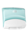 Wall dispenser for Sheet to Sheet wiping paper - Turquoise - Tork