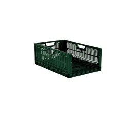 Caisse verte Gilac empilable 60 x 40 cm 47 L pliable