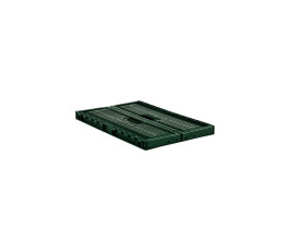 Caisse pliable 47 L Gilac vert empilable 60 x 40 cm