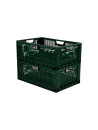 Caisse pliable 47 L Gilac vert  60 x 40 cm empilable