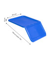 Lid for 40 L and 80 L ingredient containers - blue - Gilac