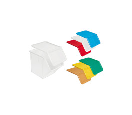 White lid for Gilac 40L and 80L ingredient containers