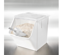 Transparent lid for Gilac 40L and 80L ingredient containers