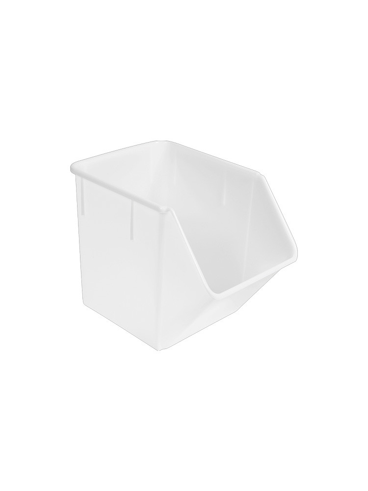 White ingredient bin 40L Gilac