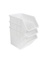 White ingredient bin 40L Gilac