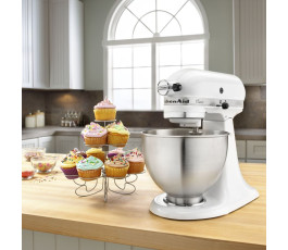 Kitchenaid 5K45SSE white food processor 0.5 kg 275 W 230v