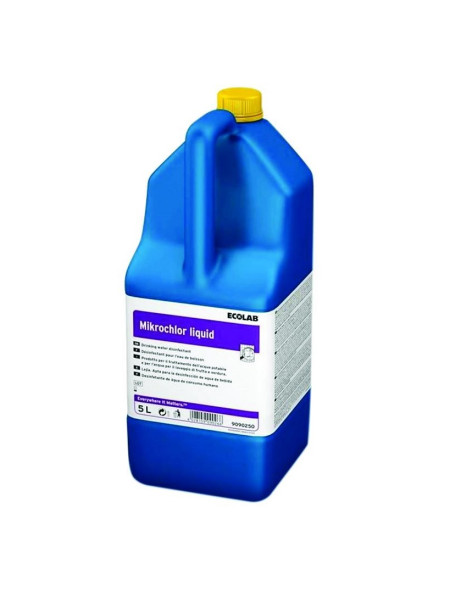 MIKROCHLOR LIQUID - Disinfectant for beverages, fruit and plants - 5L can