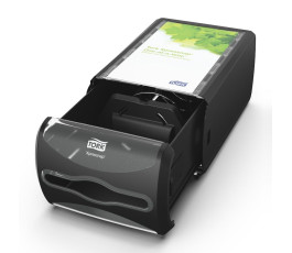 Tork Xpressnap Counter Dispenser for Tangled Towels Black