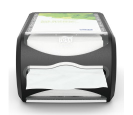 Tork Xpressnap Distributeur Comptoir pour Serviettes enchevêtrées Noir