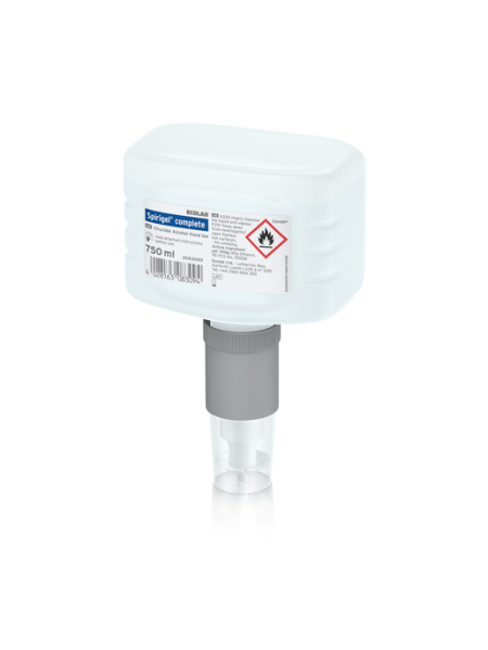 SPIRIGEL PLUS - Hand sanitizing gel - 6 x 750 ml