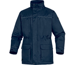 Long navy blue special cold parka size XXL