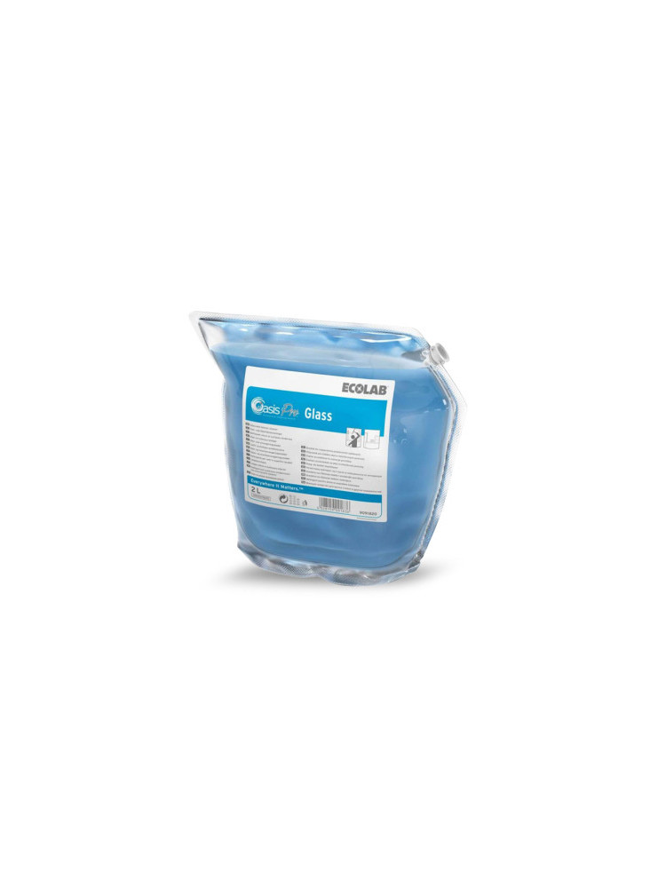Ecolab Oasis Pro Glass - Nettoyant vitres et surfaces 2 X 2 L | Vue principale