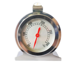 Oven dial thermometers 50°C to 300°C in stainless steel