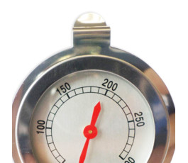 Oven dial thermometers 50°C to 300°C in stainless steel