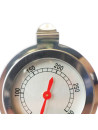 Oven dial thermometers 50°C to 300°C in stainless steel