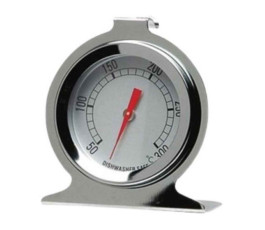 Oven dial thermometers 50°C to 300°C in stainless steel