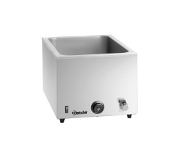 Bain-marie GN 1/1 depth 200mm with rectangular drain 26.1 L