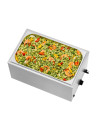 Bain-marie GN 1/1 depth 200mm with rectangular drain 26.1 L