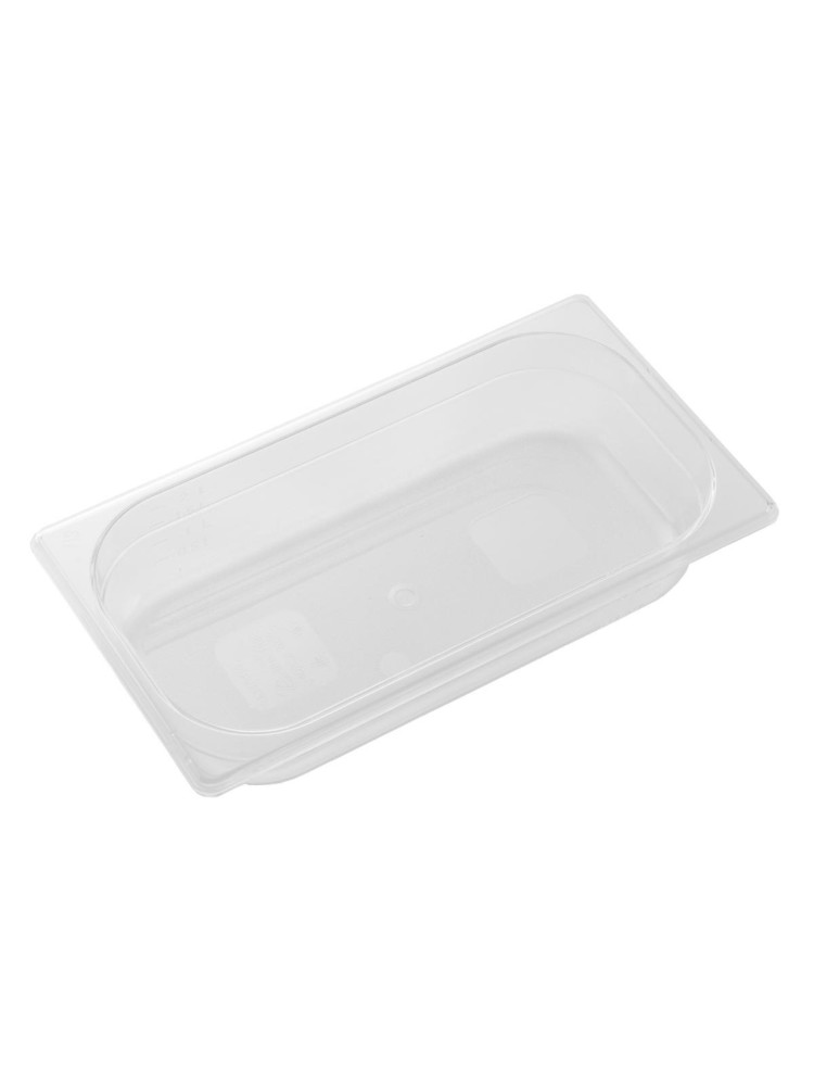 1/6 GN Gastronorm Tray in BPA-free Tritan 65mm deep