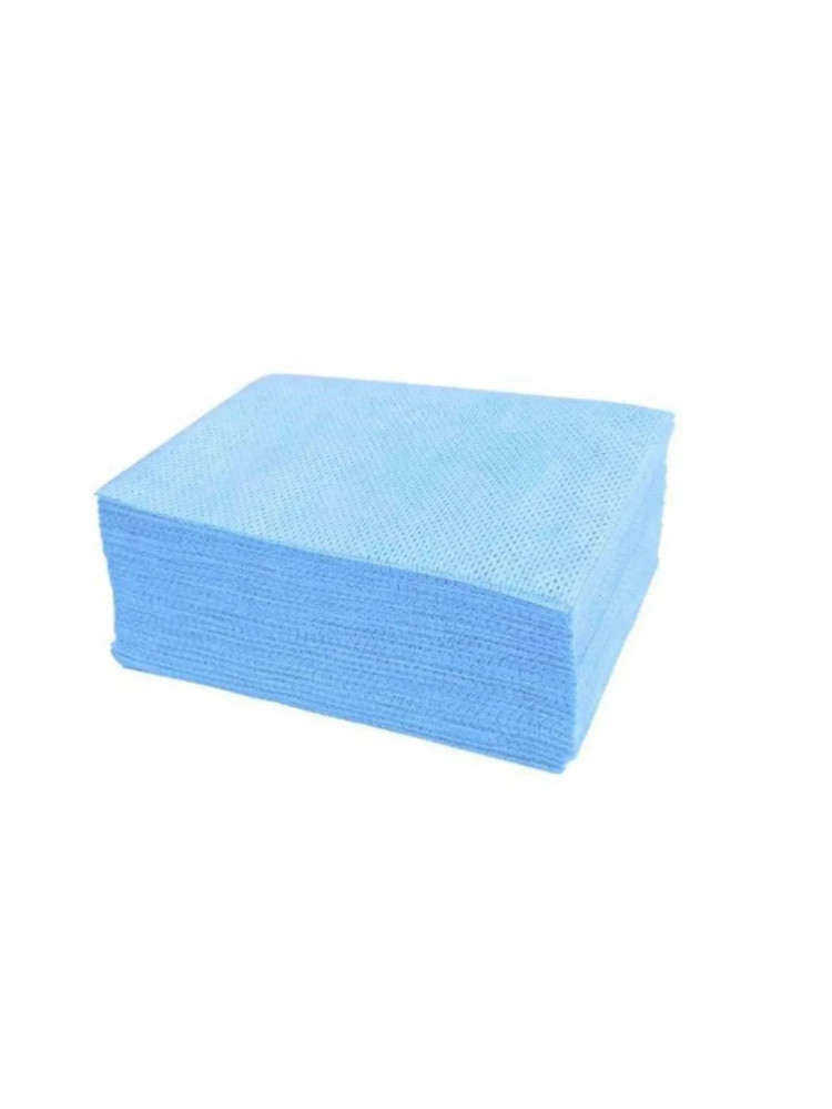 Blue Woven Microfiber Cloth 38 x 38 230gr - Set of 5