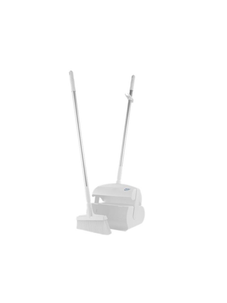 Vikan Shovel and Broom - 350 mm - White - Complete Kit