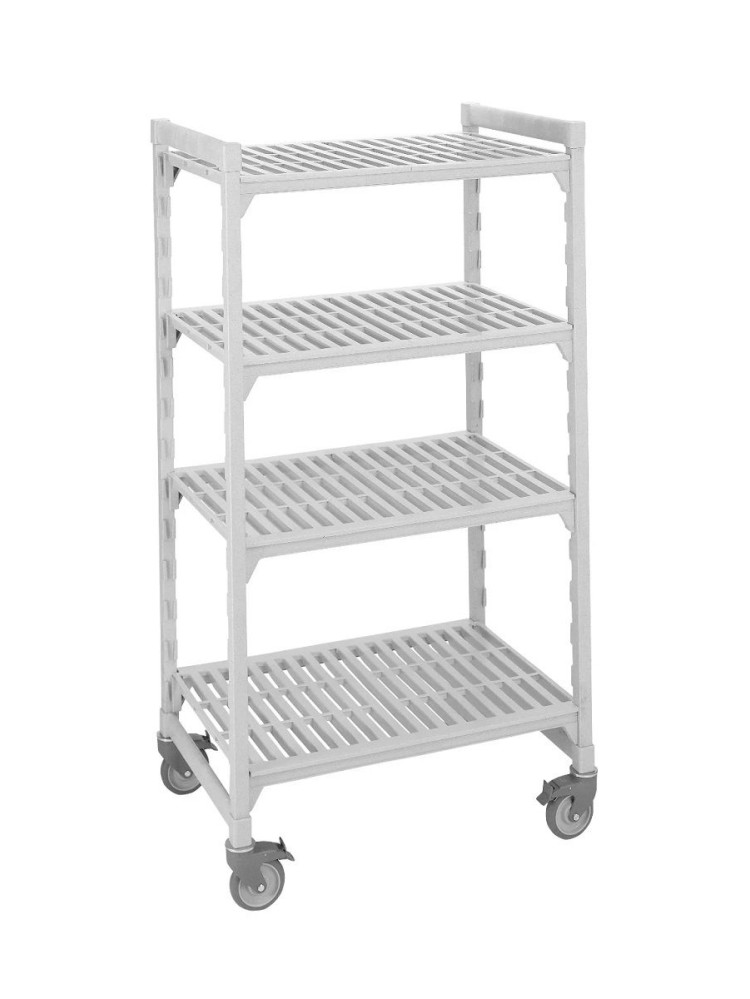 Basic shelving with wheels ‘FG’ – 760x460x760 cm – 2 shelves