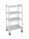 Basic shelving with wheels ‘FG’ – 760x460x760 cm – 2 shelves