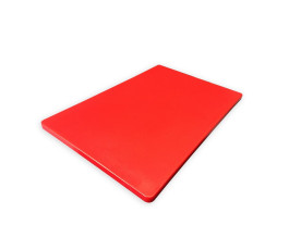 Cutting board without gutter 60 x 40 cm - Red