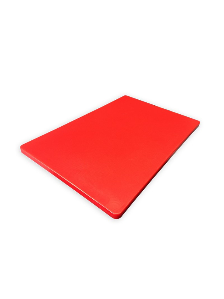 Cutting board without gutter 60 x 40 cm - Red