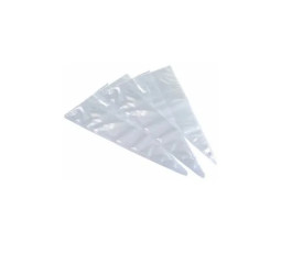 Disposable transparent plastic pastry bag 300 x 550 mm 80µ