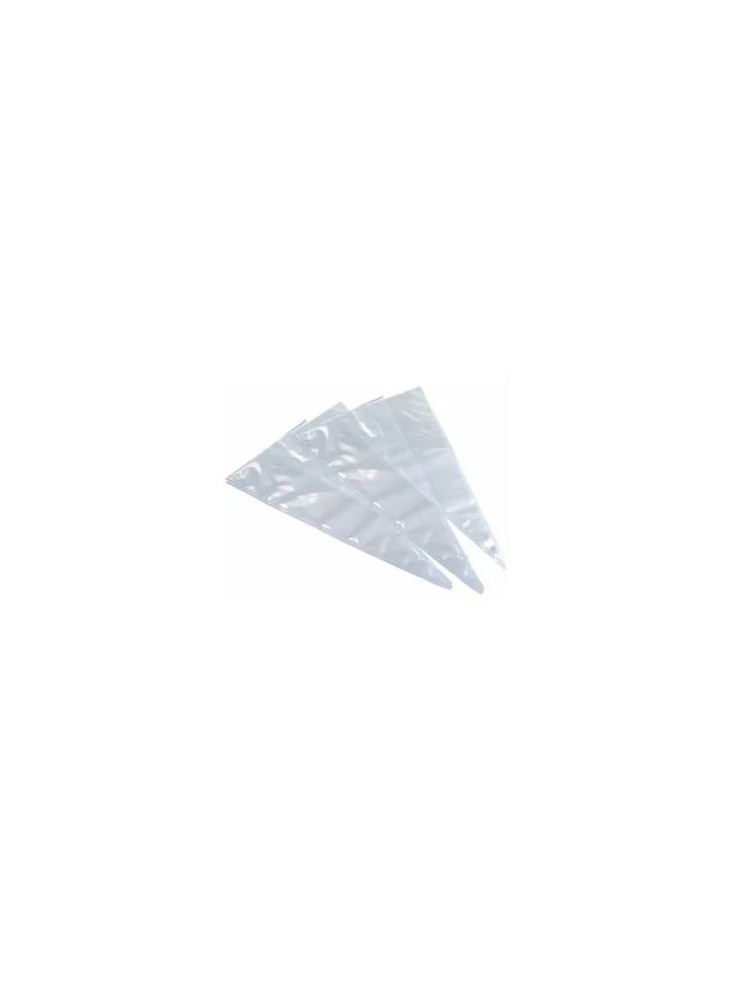 Disposable transparent plastic pastry bag 300 x 550 mm 80µ