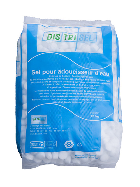 Sel adoucisseur d'eau 15 KG | Image de couverture. Sel adoucisseur d'eau 15 KG | Image de couverture.