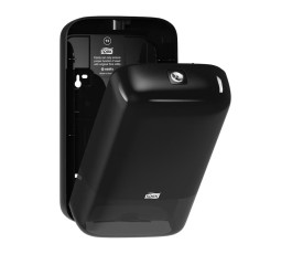 Toilet paper leaf dispenser Black