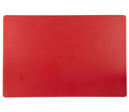 Cutting board without gutter 60 x 40 cm - Red