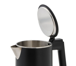 Black electric kettle 1000 W