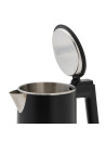 Black electric kettle 1000 W