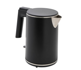 Black electric kettle 1000 W