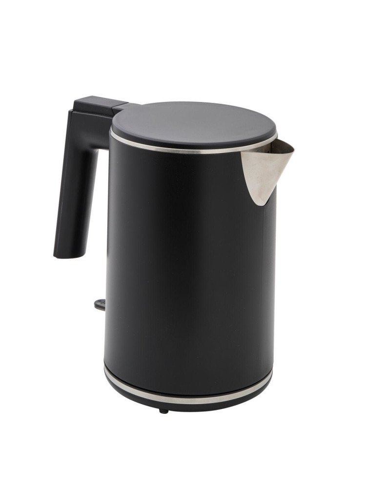 Black electric kettle 1000 W