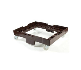 Dolly Wheeled base for bread bin Black