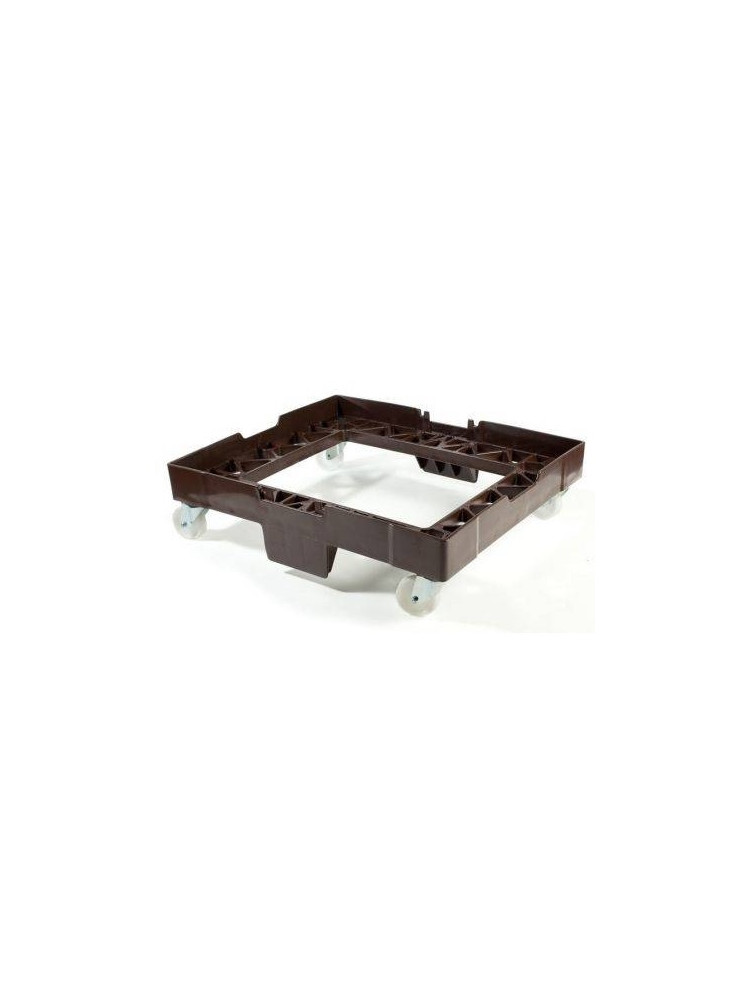 Dolly Wheeled base for bread bin Black