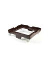Dolly Wheeled base for bread bin Black