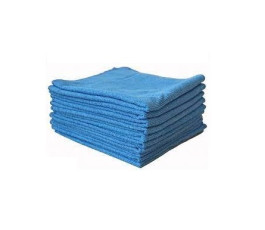 Blue Woven Microfiber Cloth 38 x 38 230gr - Set of 5